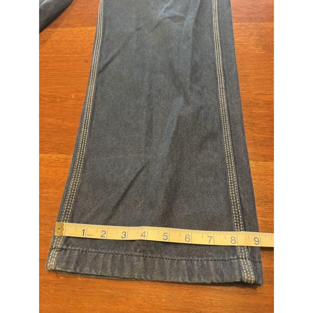 34 X 32 Liberty Overalls Blue Denim - Picture 7 of 12